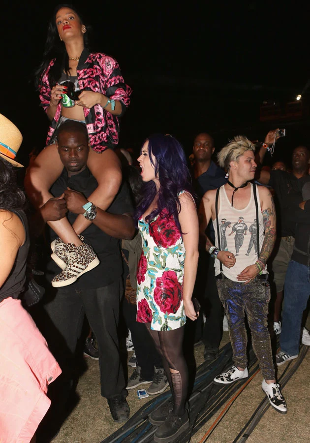 Rihanna i Katy Perry lubią razem poimprezować Rihanna i Katy Perry lubią razem poimprezować