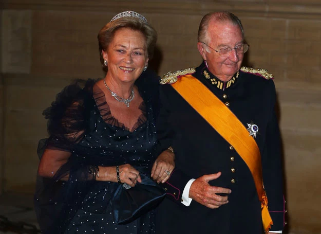 Królowa Paola i król Albert II