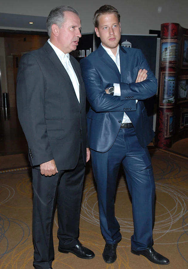 Syn Tomasza Stockingera Robert trzyma kciuki za powodzenie związku ojca Syn Tomasza Stockingera Robert trzyma kciuki za powodzenie związku ojca