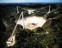 Radioteleskop Arecibo w Puerto Rico