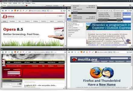 Internet Exproler, Firefox i Opera - wybór nie jest oczywisty. Internet Exproler, Firefox i Opera - wybór nie jest oczywisty.