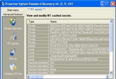 Proactive System Password Recovery