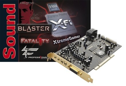 Sound Blaster X-Fi Xtreme Gamer - Fatal1ty Professional Series