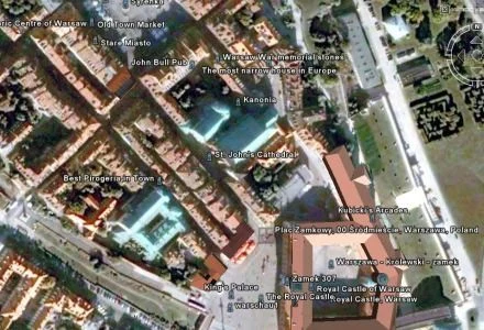 Świat z lotu Google Earth - opisywane układy nadają się bardzo dobrze do tego typu aplikacji