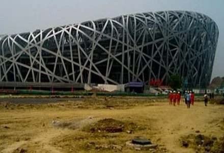 Stadion olimpijski w Pekinie. Copyright: Theo W L Jones