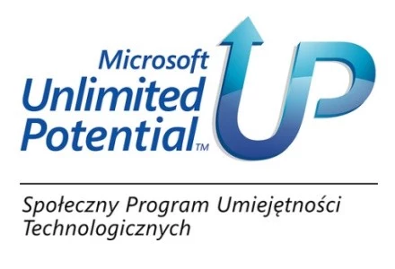 Logo programu Microsoft Unlimited Potential