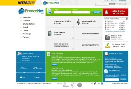 FreecoNet INTERIA.PL