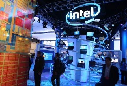 Stoisko Intel na targach CES w Las Vegas