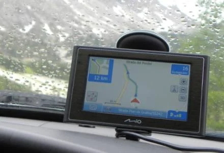 Mio Moov 370 w trasie Mio Moov 370 w trasie
