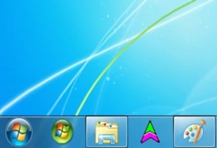 Nowy Pasek Zadań - jedna z charakterystycznych innowacji Windows 7. Działa doskonale.