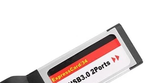 ExpressCard z dwoma portami USB 3.0