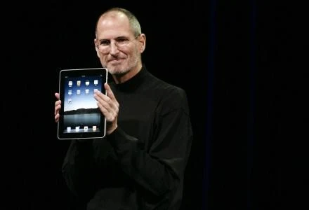 Steve Jobs i jego iPad Steve Jobs i jego iPad
