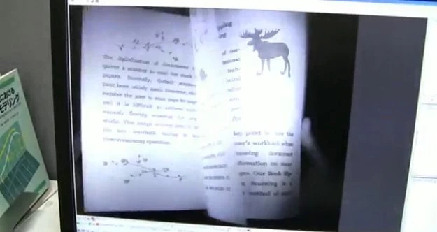 Szybki skaner stworzony na uniwesytecie w Tokio potrafi skanować 200 stron na minutę
