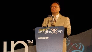 Kair, Waldemar Pawlak podczas ceremoni zamknięcia konkursu Imagine Cup 2009