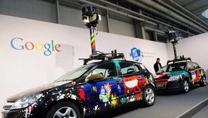 Specjalny samochód wykorzystywany do skanowania ulic dla usługi Street View - targi CeBIT 2010