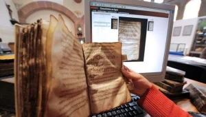Digitalizacja w jednej w francuskich  bibliotek - to już standard na świecie