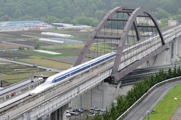 Japoński maglev - ta  technologia jest nadal rozwijana, a Chiny są doskonałym krajem na eksperymenty