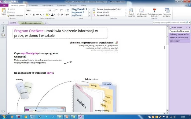 OneNote również doczekał się wstążki?