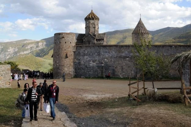 Jeden z monastyrów w Armenii