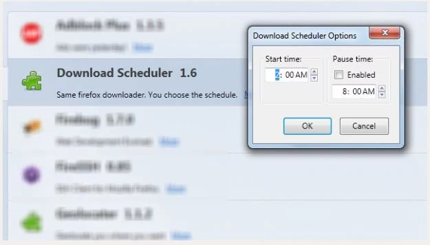  Download Scheduler dla Firefoksa