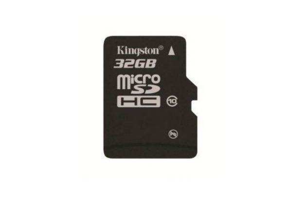 Kingston microSDHC 10 klasy o pojemności 32GB