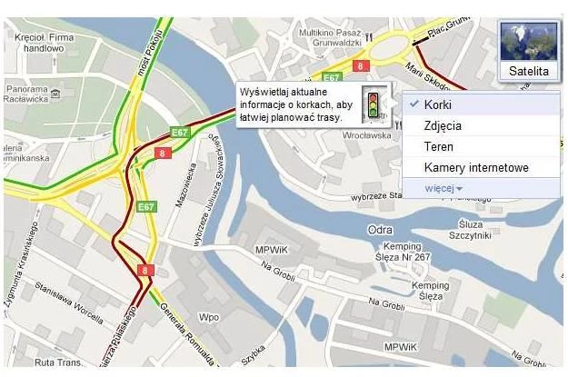 Usługa Google Traffic