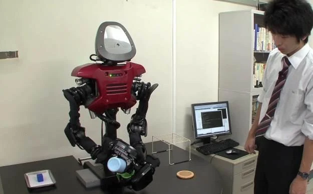 Robot dostosowujący się do warunków pracy - w przeciwieństwie do niektórych "realnych" kolegów Robot dostosowujący się do warunków pracy - w przeciwieństwie do niektórych "realnych" kolegów