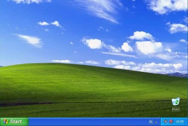 Pulpit, który widzieliśmy od razu po zainstalowaniu Windows XP - wspomnienia wracają...