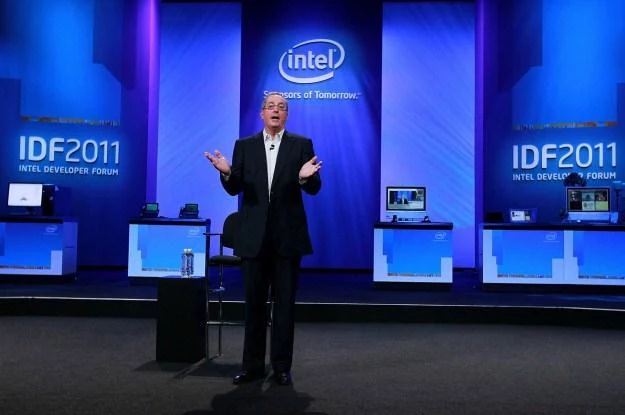 Prezes Intela Paul Otellini przemawia na Intel Developers Forum