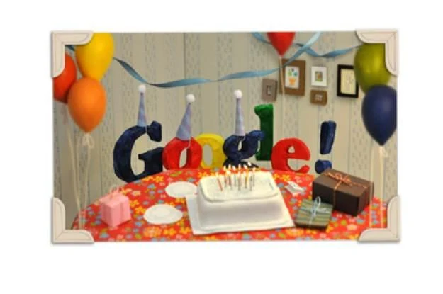 Specjalne Doodle przygotowane na 13. urodziny Google Specjalne Doodle przygotowane na 13. urodziny Google