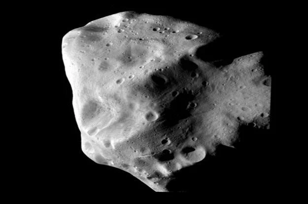 Zdjęcie z 10.07.2010 roku przedstawiające asteroidę Lutetia