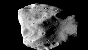 Zdjęcie z 10.07.2010 roku przedstawiające asteroidę Lutetia