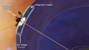 Sonda Voyager 1 w kosmicznym czyśccu