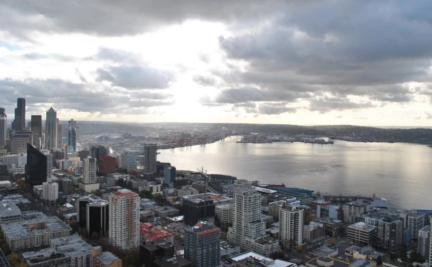 Panorama Seattle widziana ze Space Needle. W wielu z tych biurowców rodzą się nowe start-upy