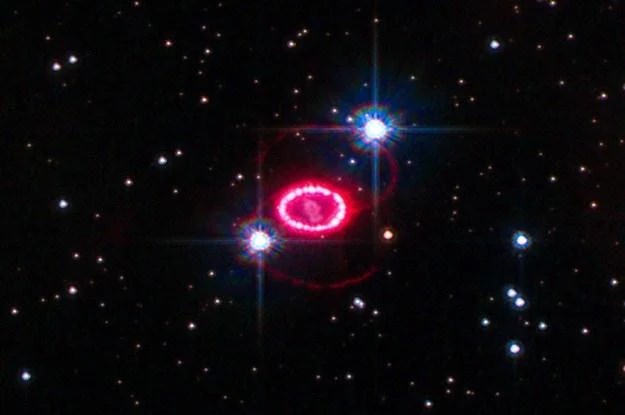 Supernova 1987A to najjaśniejsza do tej pory zaobserwowana supernowa (Fot. NASA)