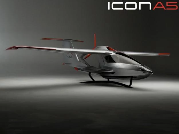 Icon A5 - wygląda rewelacyjnie, a jak lata?   Fot. iconaircraft.com