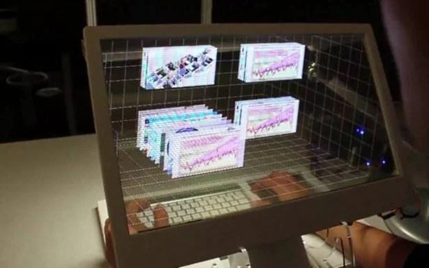 Trójwymiarowy interfejs Microsoftu Trójwymiarowy interfejs Microsoftu