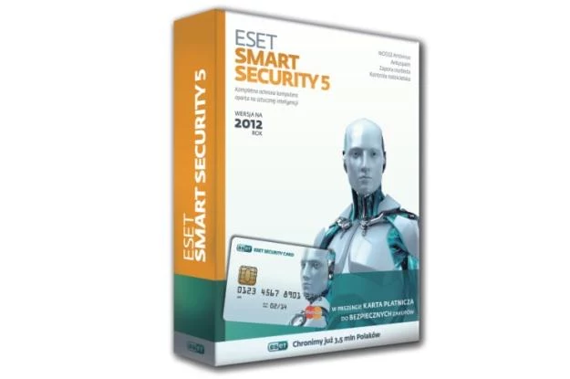 ESET Smart Security 5  ze specjalną kartą prepaid MasterCard