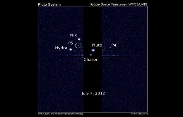 Zdjęcie wykonane przy pomocy teleskopu Hubble'a.   Fot. NASA