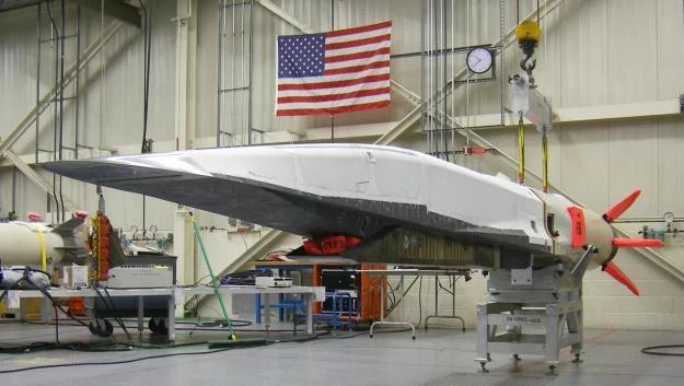 X-51A Waverider w pełnej okazałości.   Fot. USAF