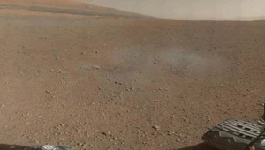 Jedno z pierwszych kolorowych zdjęć wykonanych przez Curiosity.  Fot. NASA