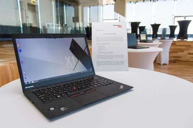 ThinkPad X1 Carbon - jeden z notebooków, który ma pomóc Lenovo w walce o pozycje lidera