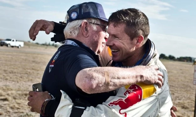 Baumgartner z Kittingerem. Fot. Red Bull Stratos