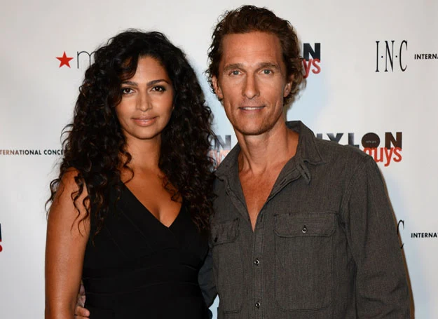 Matthew z żoną Camillą