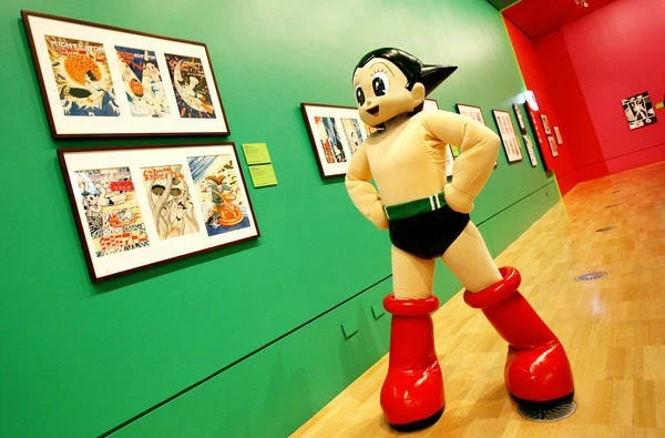 Kolejna postać z japońskiej pop-kultury - "Astro Boy". Ta kultowa postać z japońskich komiksów pojawiła się na ulicach z okazji premiery filmu pełnometrażowego "Astro Boy"