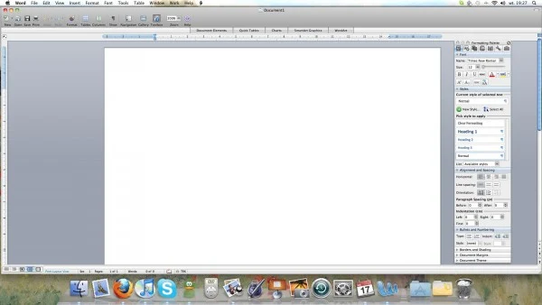 A tu już Word - odpowiednik Pages