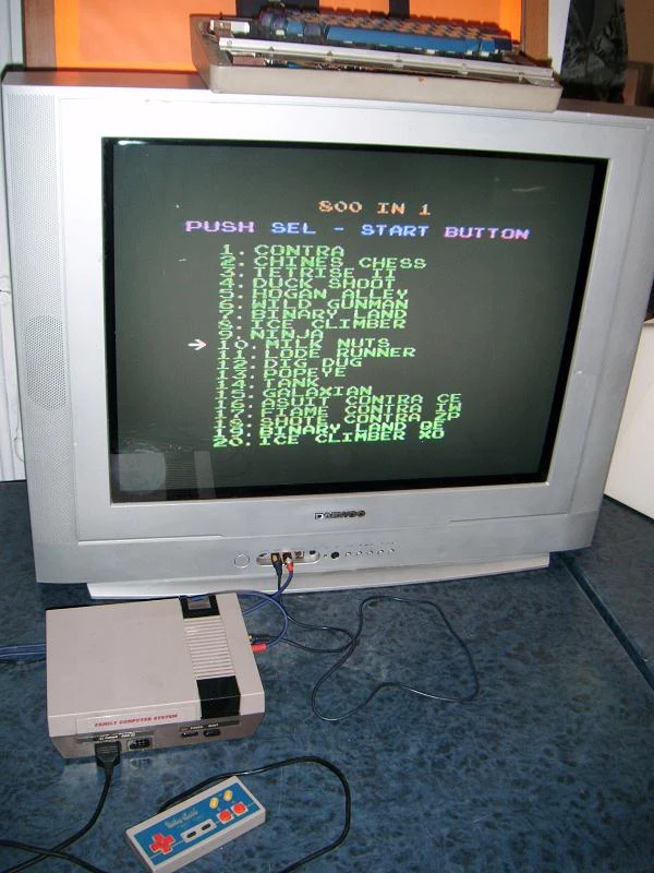 O wilku mowa - oryginalna i prawdziwa 8-bitowa konsola Nintendo O wilku mowa - oryginalna i prawdziwa 8-bitowa konsola Nintendo