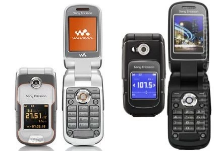 Z lewej Sony Ericsson W710i, z prawej Sony Ericsson Z710i. Znajdź różnice.