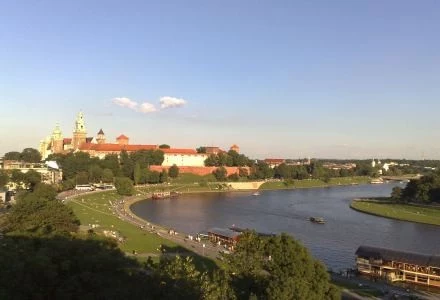 Panorama Krakowa sfotografowana N82. Jakość - jak na standardy telefonów - naprawdę zaskakuje!