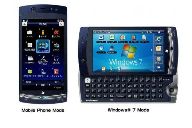 F-07C to smartfon z systemem Windows 7 F-07C to smartfon z systemem Windows 7